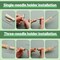 Needle Felting Kit, Wool Felting Needles, 4 Sizes Felting Needles with Needle Bottle Felting Tool Holders, Complete Needle Felting Tools Kit Needle Felting Supplies for Beginner Professional